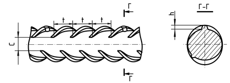 Арматурный прокат периодического профиля без продольных выступов